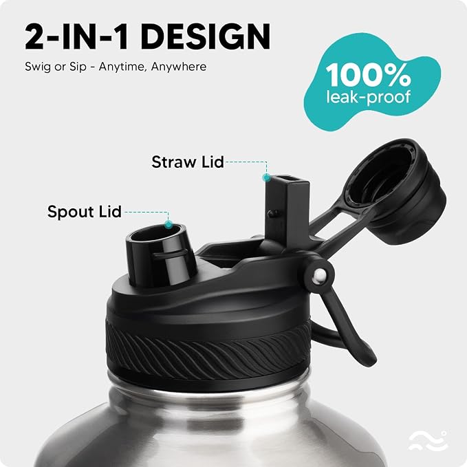 Swigina 64 oz Insulated Water Bottle - Image 2