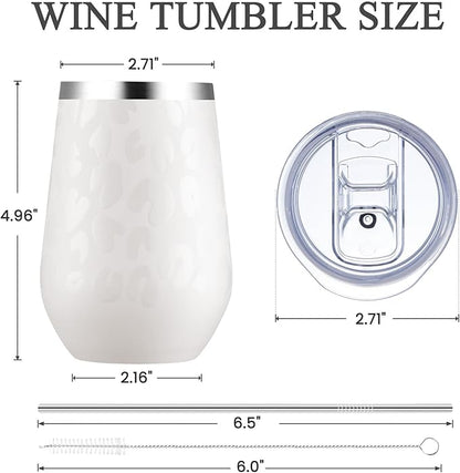 MEWAY 12oz Insulated Wine Tumbler - Image 6
