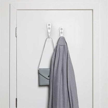15 Pack Heavy Duty Coat Hooks Wall Mount, - Image 4
