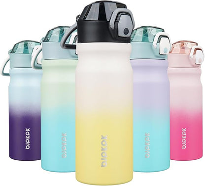 BJPKPK Insulated Water Bottle 18oz Stainless Steel Water Bottles by BJPKPK