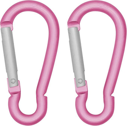 LESHIRY Large Carabiners Keychain 3" Aluminum D Shape Premium Durable D-Ring by LESHIRY