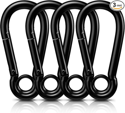 AUTMATCH Carabiner Clips, 4 Pack by AUTMATCH