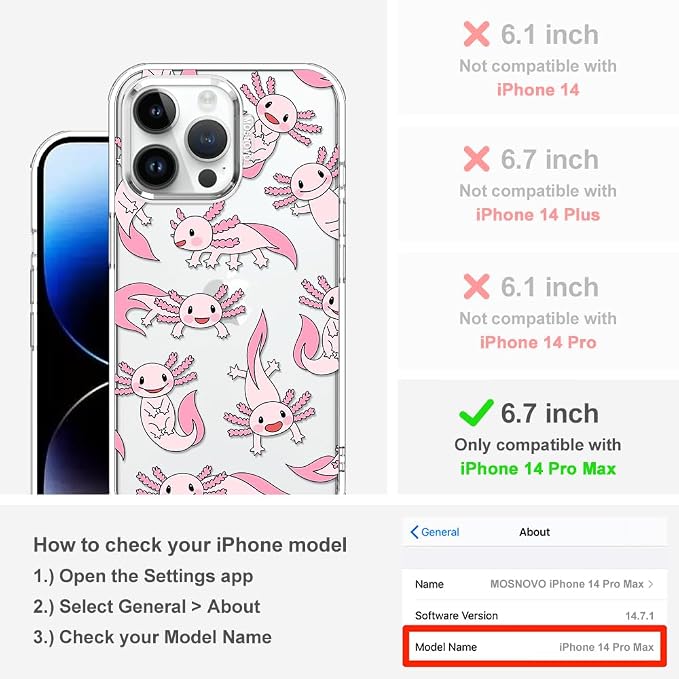 MOSNOVO Case for iPhone 14 Pro Max - Image 2