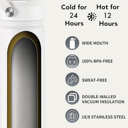 mininoo Insulated Stainless Steel Water Bottle - Image 4