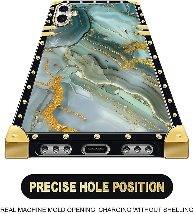 for iPhone 17 Case Luxury Golden Decoration - Image 5