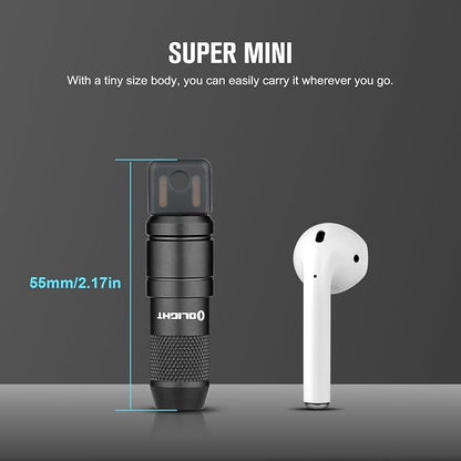 OLIGHT 2 Pack IMINI 2 EDC Rechargeable Keychain Flashlight, 50 Lumens Compact - Image 6