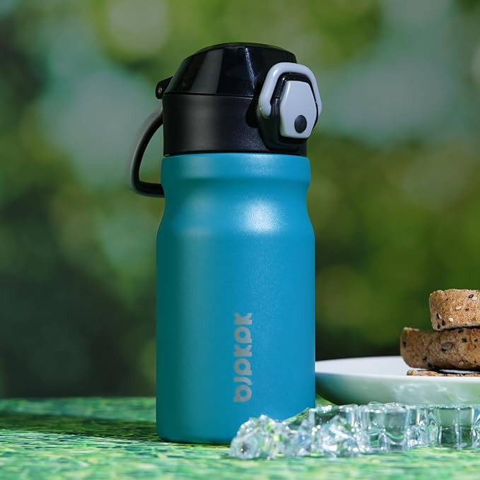 BJPKPK Insulated Water Bottle 14oz Stainless Steel Water Bottles - Image 5