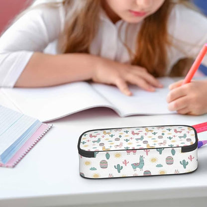 Llama Camels Pencil Case Cactus Alpacas Cacti Plants Animal Pencil Bag Pen - Image 5