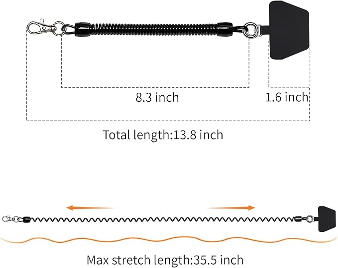 takyu Cell Phone Lanyard, 2 Pack Phone Tether - Image 3