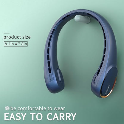 FrSara Neck Fan, Portable Personal Fan Strong Wind, Air Volume, 360° Cooling - Image 6