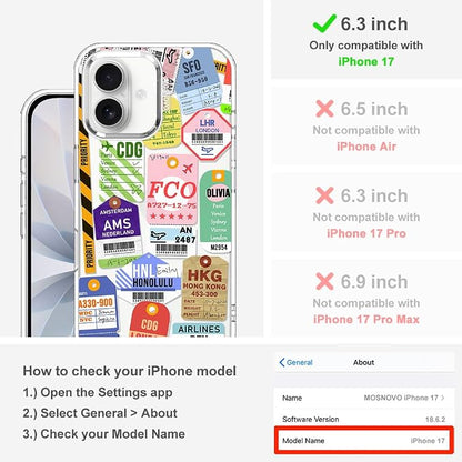 MOSNOVO for iPhone 17 Case | Military Grade 6.6ft Drop Tested | Camera Control - Image 2