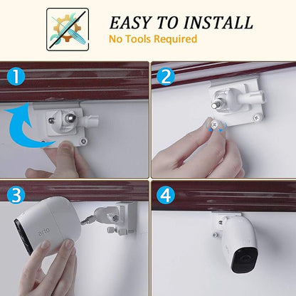 HOLACA Vinyl Siding Clips for Arlo, Stick Up Cam Roelink ZUMIMALL Eufy Security - Image 3