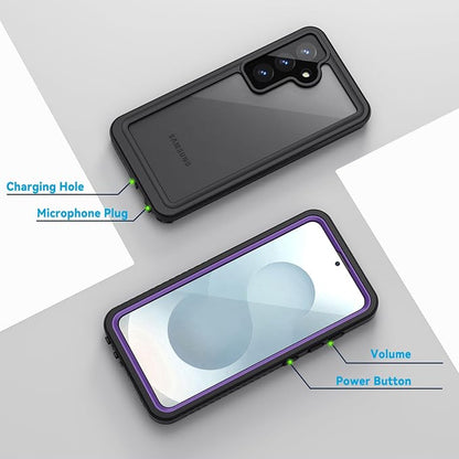 Lanhiem for Samsung Galaxy S25+ Plus Case, IP68 Waterproof Dustproof Case - Image 6