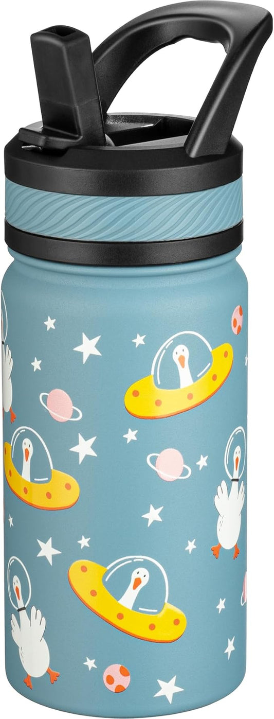 Fanhaw 14 Oz Kids Insulated Water Bottle by FANHAW