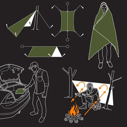 The Pathfinder School All Purpose Emergency Survival Blanket - Image 4