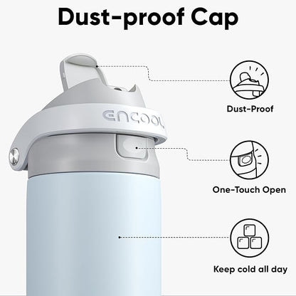 ENCOOL Leakproof Insulated Water Bottle - Image 2