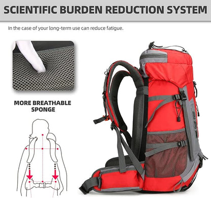 King'sGuard 60L Hiking Backpack - Image 2
