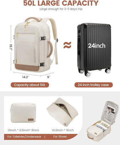 LOVEVOOK 50L Large Travel Backpack - Image 2