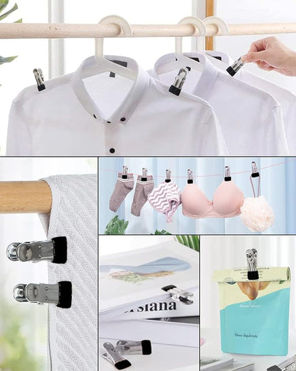 30PCS Small Clothes Pin with Hook - Image 7