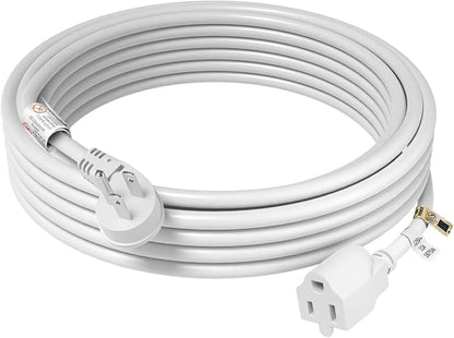 FIRMERST 1875W 15 Feet Extension Cord Heavy Duty 14 AWG Low Profile 15A W by FIRMERST