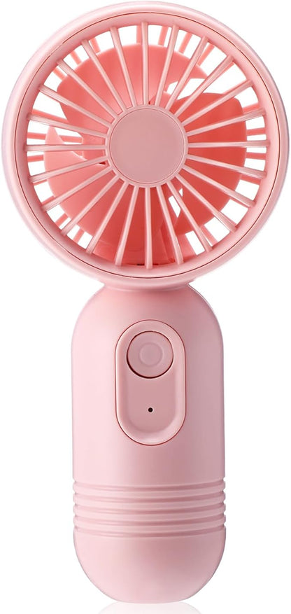 Rossesay 1 Pcs Mini Portable Fan Bulk Cute Handheld Lightweight Small Little by Rossesay