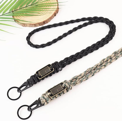 2pcs Heavy Duty Braided Paracord Lanyard Keychains - Image 8