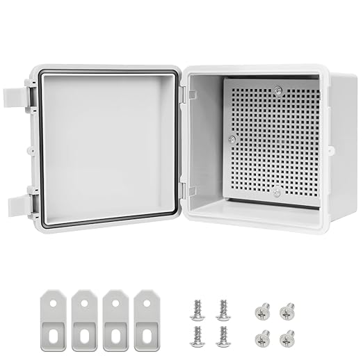Junction Box, ABS Plastic IP65 Waterproof Dustproof Universal Electrical by LMioEtool