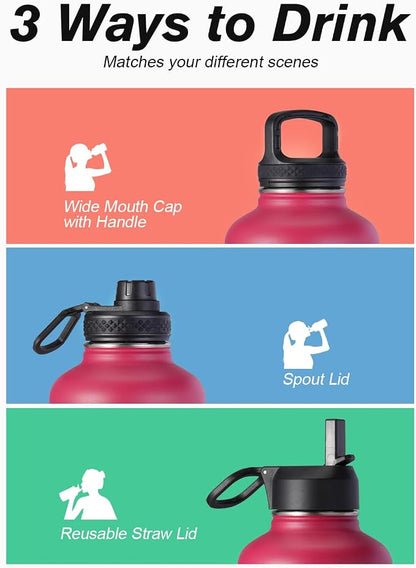 Half Gallon Water Bottle Insulated - Image 5