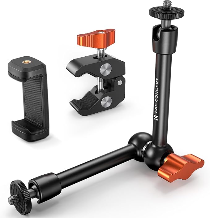 K&F CONCEPT 9.8" Magic Arm Clamp by KFCONCEPT