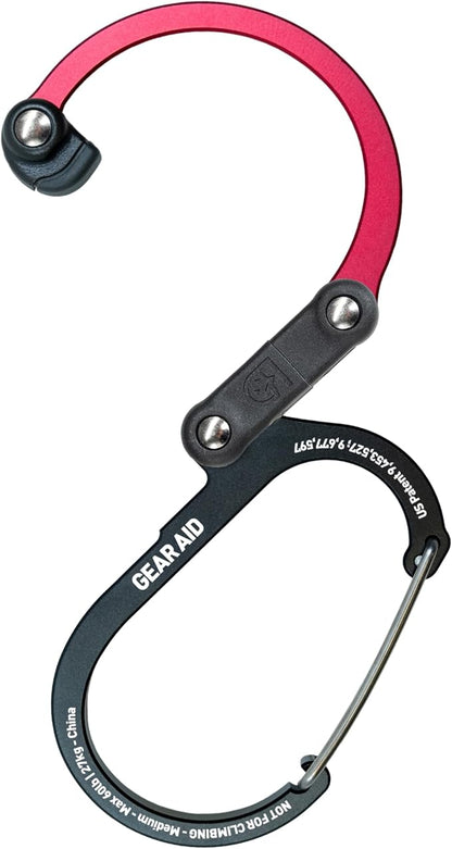 GEAR AID HEROCLIP 360° Swivel Carabiner Gear Clip and Hook - Image 2