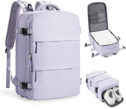 coofay Travel Backpack Carry on Flight Approved Mochila De Viaje Personal Item by coofay