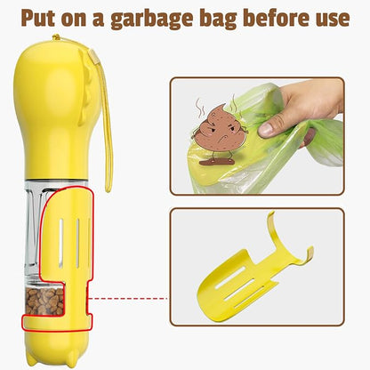 Portable Travel Water Collapsible Bowl Set Dispenser - Image 4