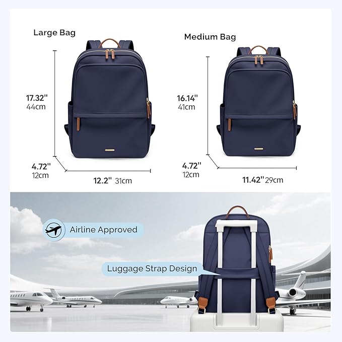 GOLF SUPAGS Women Laptop Backpack Casual Daypack - Image 5