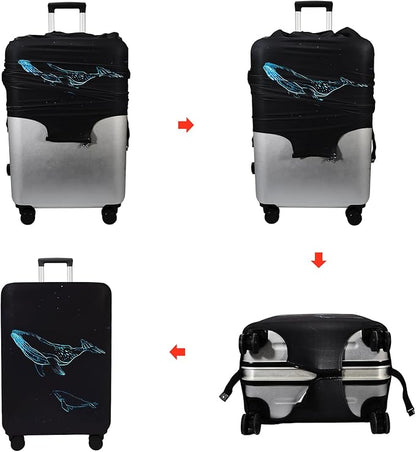 WUJIAONIAO Travel Luggage Cover Baggage Suitcase Cover Protector Skins 18-32 - Image 4