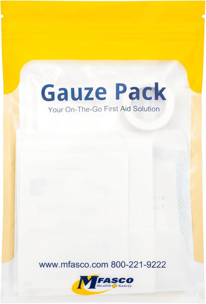 MFASCO First Aid Kit Refill Supplies Gauze Pack Refill - Image 9