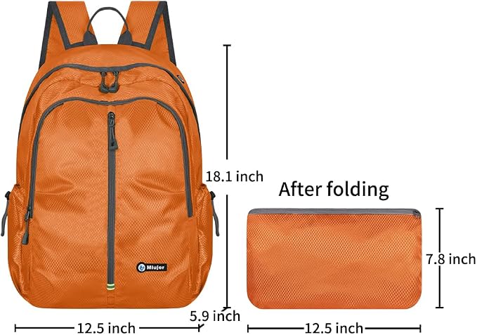 Lightweight Packable Foldable Backpack, Hiking backpack, Travel Backpack - Image 2