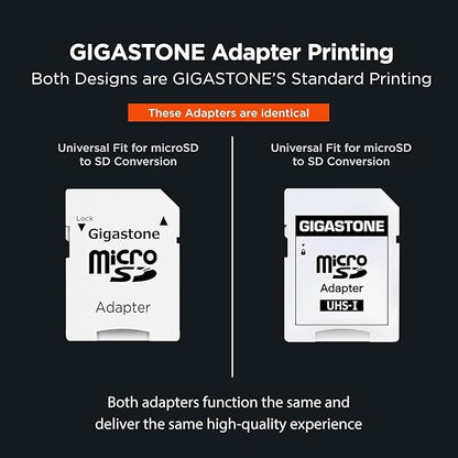 【5-Years Data Recovery】 GIGASTONE 128GB Micro SD Card, 4K Video Recording - Image 3