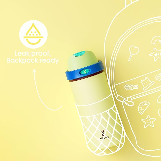 18 oz Insulated Water Bottle for Teens: Meoky Kids Water Bottle - Image 5
