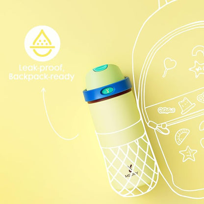18 oz Insulated Water Bottle for Teens: Meoky Kids Water Bottle - Image 5