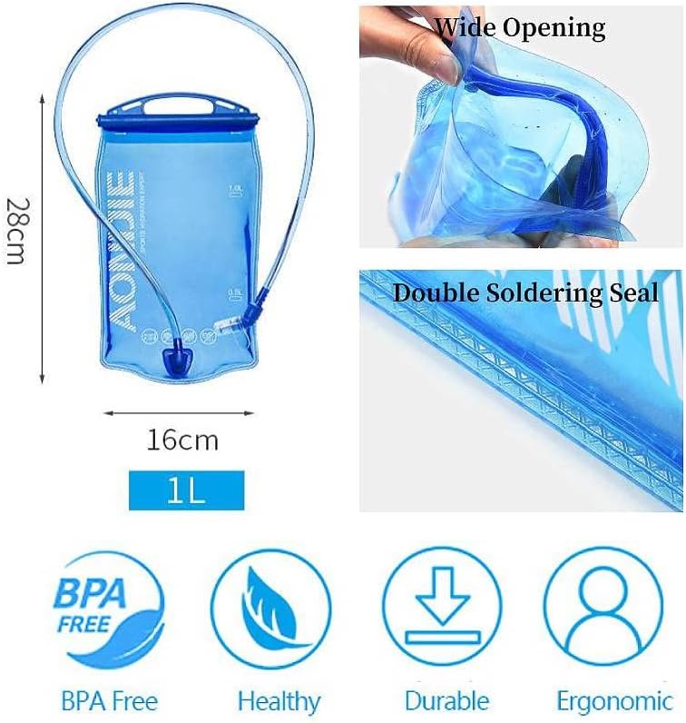 AONIJIE Leakproof Hydration Bladder Water Reservoir, 1L /1.5L/ 2L / 3L - Image 2