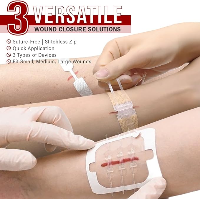 EVERLIT CARE Wound Closure Kit | 28 Pcs All-in-One First Aid - Image 4