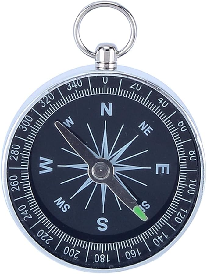 Camping Pocket Compass, Portable Survival Sports Navigation Compass by VGEBY