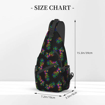 Sling Backpack For Men Hiking Daypack Crossbody Shoulder Bag Travel Chest Pack - Image 5