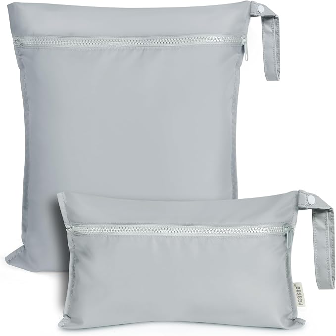 haakaa Waterproof Wet Bags for Baby Wet Dry Bags for Cloth Diaper, Swimsuit & by haakaa
