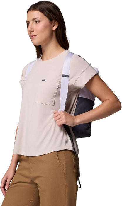 Columbia Unisex Trail Traveler 18L Backpack, Lavender Pearl/Shark, One Size - Image 5