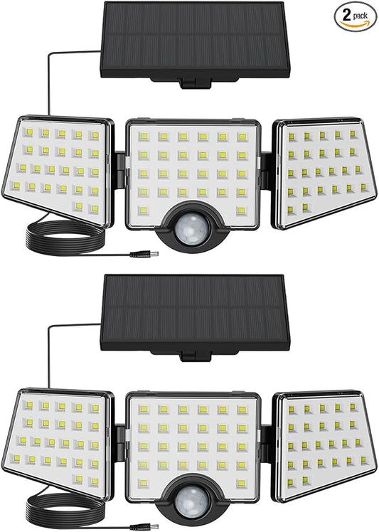 Solar Lights for Outside, WL5000 Motion Activated Security Lights, Separate by Lepro