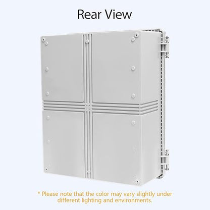 LeMotech Electrical Box, IP67 Waterproof Hinged Clear Cover Stainless Steel - Image 6