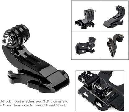 Action Camera Accessories Head Strap Mount Chest Harness Compatible - Image 6