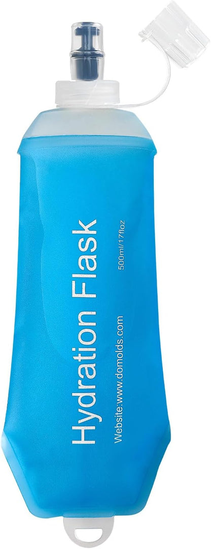 500ml Soft Flask Soft Water Bottle by CXWLJL
