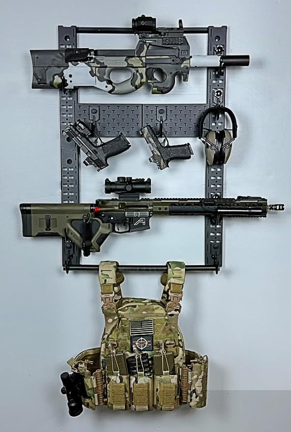 Adoreal Modularity Gun Wall Mount, Hold Up 120LBS Gun Rack - Image 9